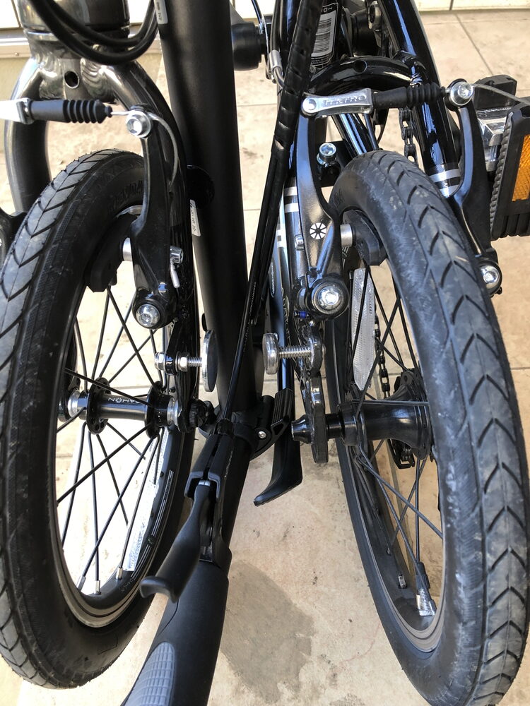 DAHON K3のセンタースタンド取付けで干渉してしまった話2